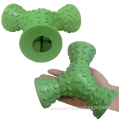 Hot selling interactive rubber food dog ball toys